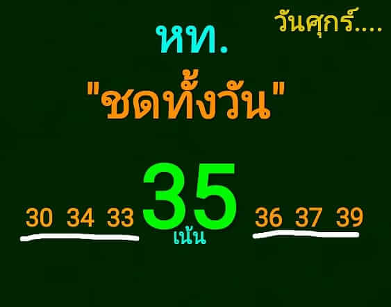 หวยหุ้นวันนี้ 23/2/67 ชุดที่ 1