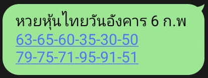 หวยหุ้นวันนี้ 6/2/67 ชุดที่ 10