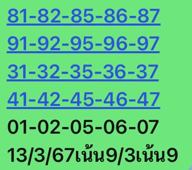 หวยหุ้นวันนี้ 12/3/67 ชุดที่ 8